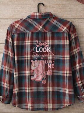 UpCycled Flannel Shirt